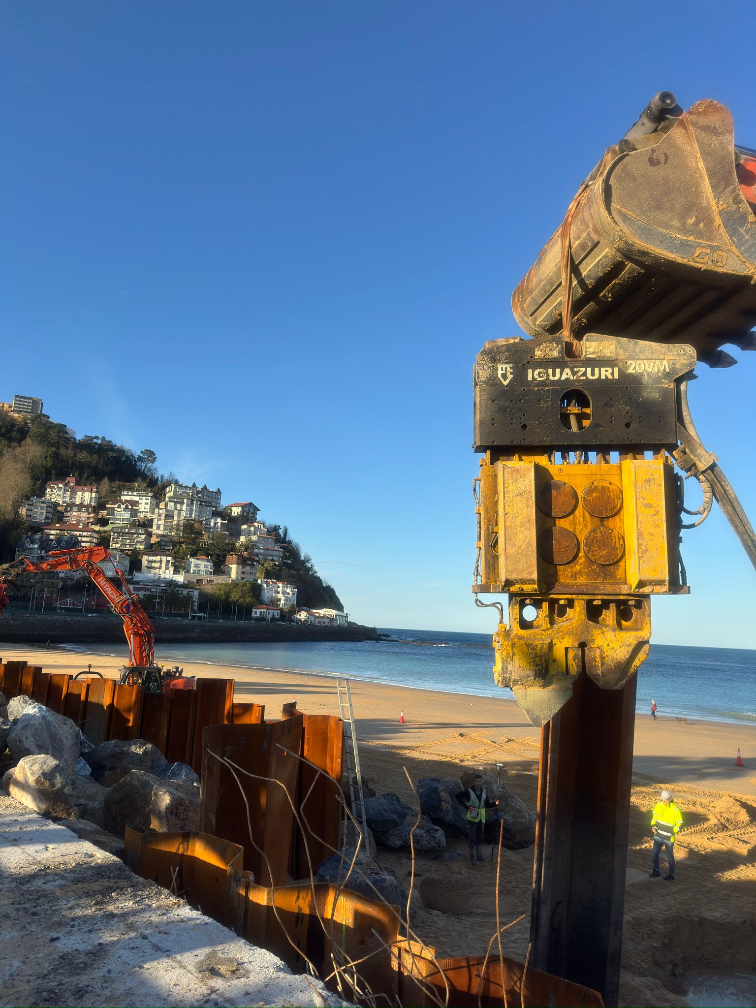 Seguridad y estabilidad en la playa de Ondarreta (Donostia)