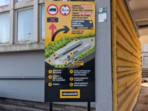 Nuevo cartel informativo en Iguazuri con los principales puntos de interés de la empresa